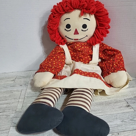 Rag‎ Doll Raggedy Anne 24" - Picture 1 of 11